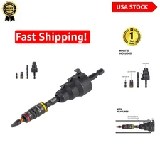 Durable Impact-Rated Conduit Reamer with Magnetic Bit Holder - 3-in-1 Design