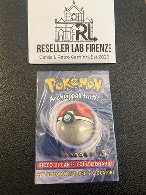 Pokemon Base Set Themed Deck Introductory Set 1999 Italian Vintage Rare Card