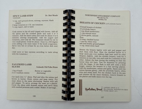 Heritage Cookbook :Whatcom County, WA. Numbered Edition., Editor & Artist Signed - Picture 5 of 8
