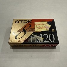 TDK HS120 8mm Video Cassettes Camcorder Tapes High Standard NEW Sealed Japan NOS