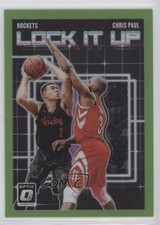 2018 Panini Donruss Optic Lock it Up! Lime Green Prizm /149 Chris Paul #9 1q0b
