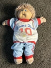 Vintage 1982 Cabbage Patch Kid Boy Blonde Hair Blue Eyes  Dimples