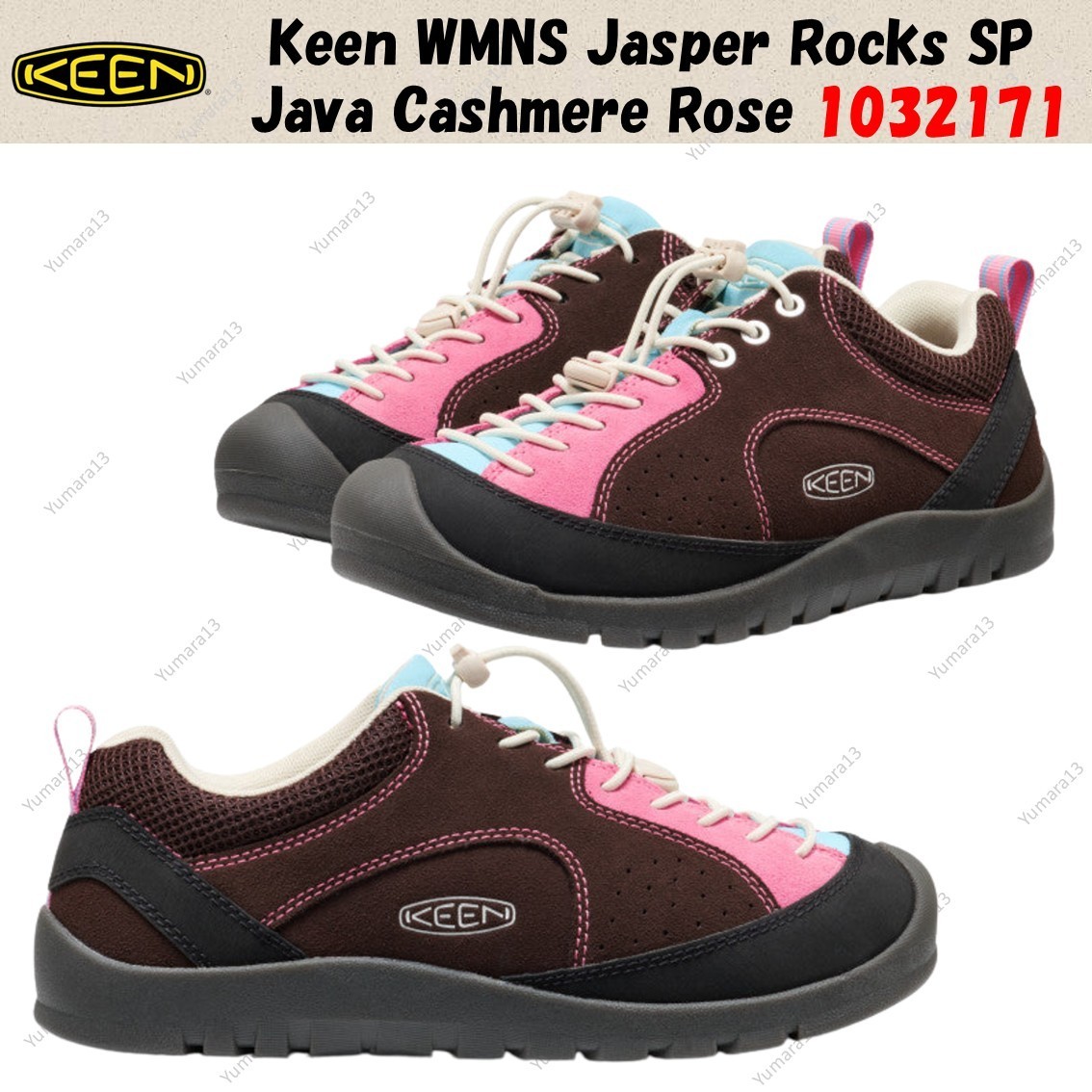 Keen WMNS Jasper Rocks SP Java Cashmere Rose 1032171 Women's Size