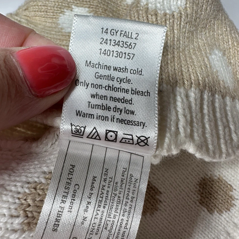 Nuevo Sombrero Gymboree Mes Cuento de Hadas Bosque Oh Ciervo Cervatillo Gorro Lunares 4T 5T Foto 4 de 4