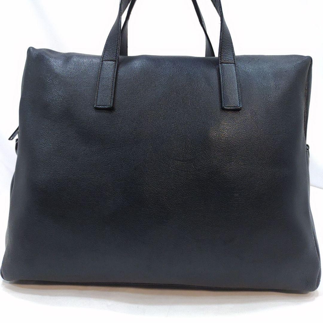 Saint Laurent Borsa Business Borsetta Pelle Misura A4 Conservazione Nera Donna Usata