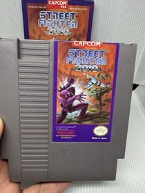 Street Fighter 2010: The Final Fight Nintendo NES CIB Complete Box Manual Insert