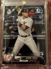 2017 Bowman Chrome Aaron Judge Batting #56 card