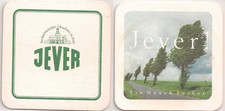 Jever Friesisches Brauhaus - alter Bierdeckel "Ein Hauch herber - Allee im Wind"
