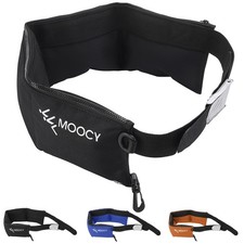 Scuba Diving Weight Belt 4 Pocket Zippered Release Buckle Waist 30 50"Adjustable