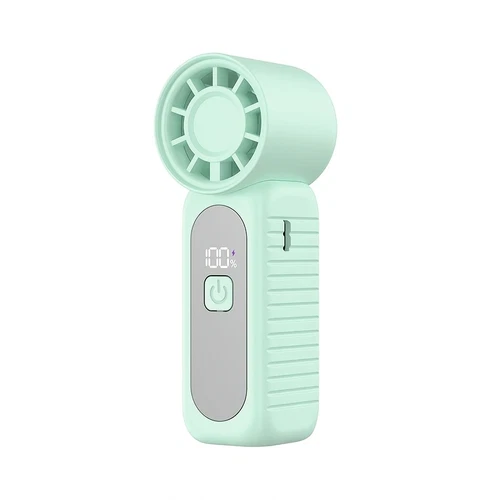 Portable Handheld Turbo Fan 5 Speeds Cooling Fan Rechargeable Mini Fan Hand Fan