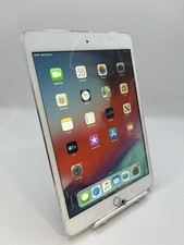 Apple iPad mini 3 A1600 Silver Unlocked 16GB 7.9" iPadOS Tablet Cracked