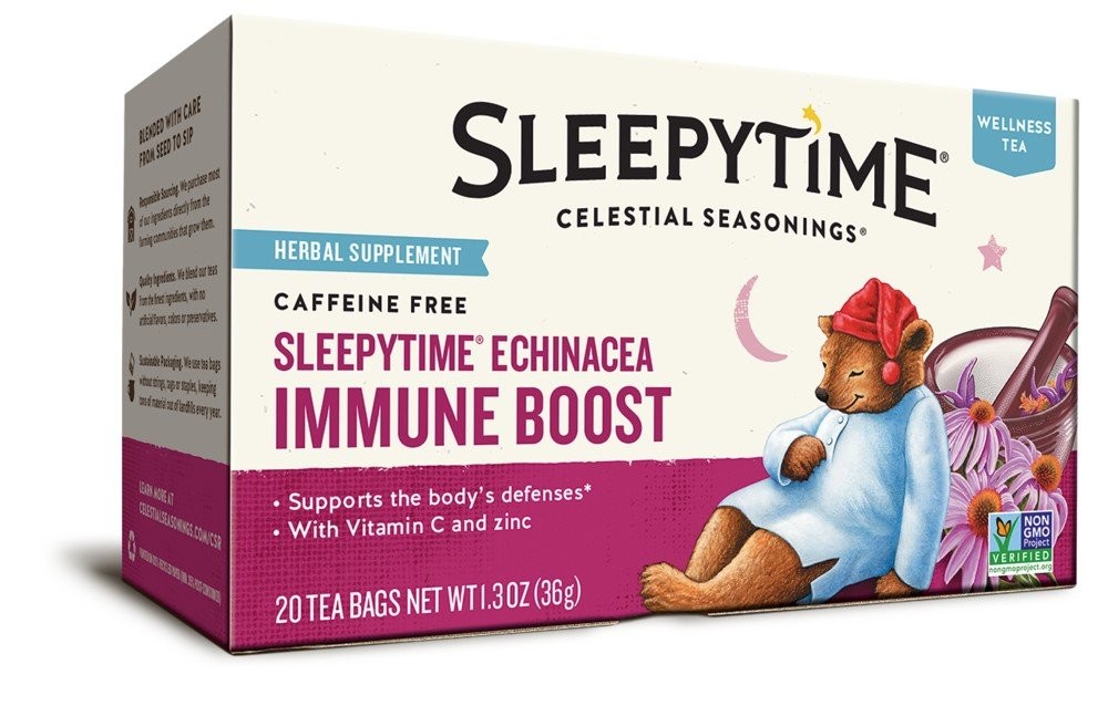 Celestial Seasonings Sleepytime Echinacea Immune Boost 20 Bag 2090₽