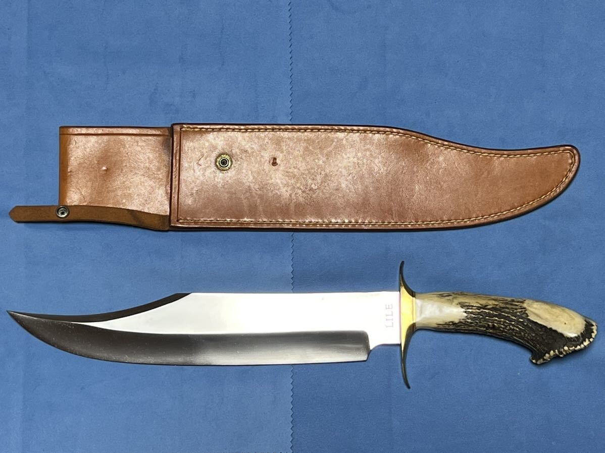 Jimmy Lile Knives Bowie Knife eBay