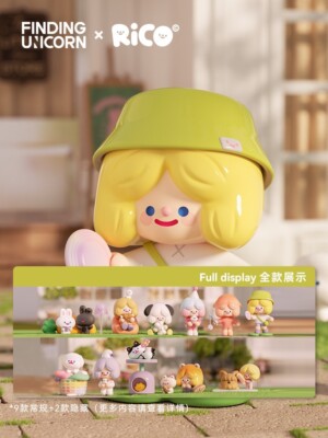 RiCO FINDING UNICORN POPMART フィギュア RiCO Happy Factory Blind Box Series by Rico x Finding