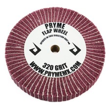 320 Grit 6" Flap Wheel | Abrasive Sanding Polishing Drum Buffing Bench Grinder