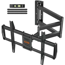 ELIVED Long Arm TV Wall Mount for Most 42-75 Inch TVs, 37.9 Inch Long Extensi...