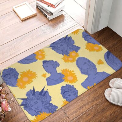 Ancient Rome Bathroom Mat Sunflower Goddesses Doormat Kitchen Carpet ...