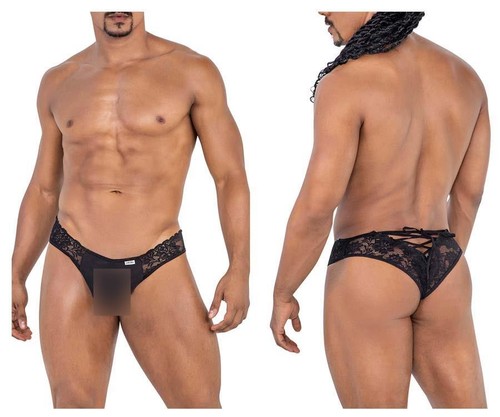 Mens Thong CandyMan 99784 Lace Thongs New Mens Underwear