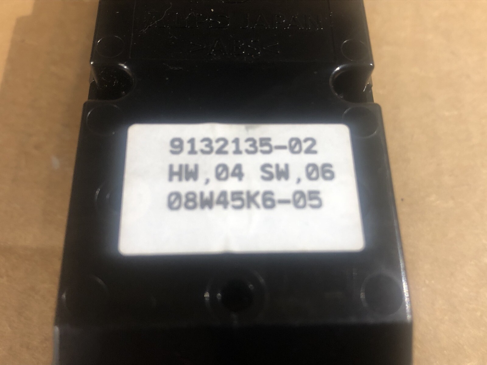 07-12 BMW 3-series E90 Front Left Driver Window Switch Black OEM  