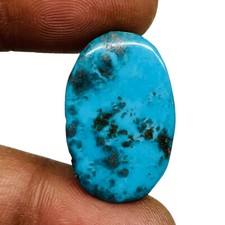 28.50 Cts Natural Turquoise 26.5x17mm Oval Top Quality Loose Untreated Gemstone