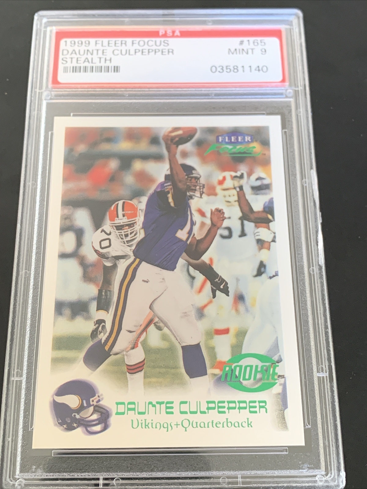 Daunte Culpepper Fleer Focus #165 Stealth