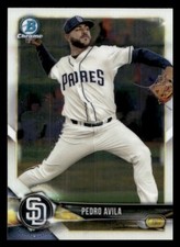 2018 Bowman Draft #BDC-13 Pedro Avila San Diego Padres