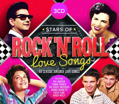 Various Artists : Stars of Rock 'N' Roll Love Songs CD Box Set 3 discs ...
