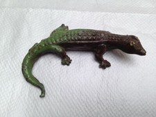 Vintage Diecast Model Crocodile Figure