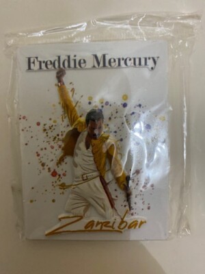 ZANZIBAR: Fridge Magnet - Freddie Mercury - Souvenir - Song by Queen Artist
