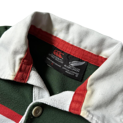 Vintage 00s Canterbury All Blacks Steinlager Rugby Jersey Long