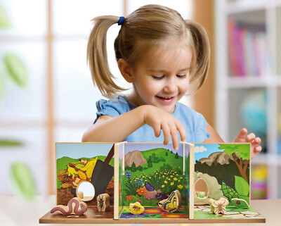 Wo wohnen Insekten ? Entdeckungsspiel für Kinder