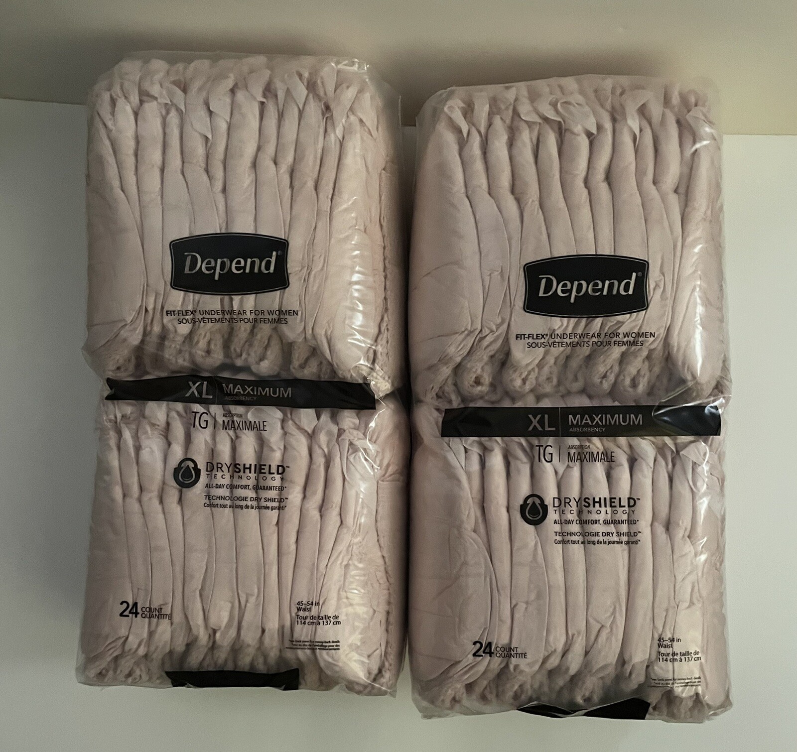 Depend FITFLEX Incontinence Underwear for Women, Maximum Absorbency