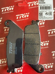 Колодки trw mcb598