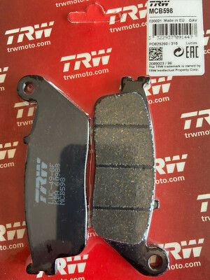 Колодки trw mcb598