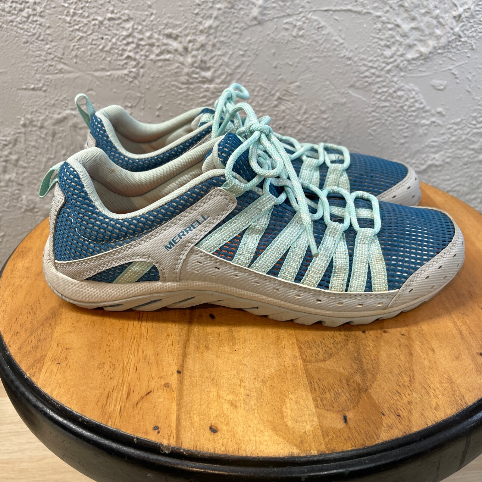 Merrell Hymist Sneakers Womens 9.5 Hydro Hiking Shoe Ice Celestial Outdoors