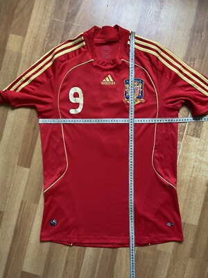 SPAIN ESPANIA 2008 2009 HOME SHIRT JERSEY ADIDAS 614398 sz M MEN