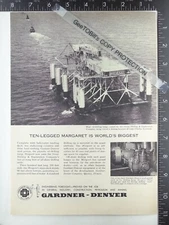 1957 AD for Gardner Denver Ocean Drilling Exploration Co Lake Charle LA Margaret