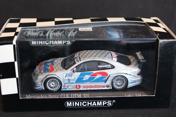 Mercedes Clk Coupe #2 Dtm 2001 Dumbreck Team D2 Amg Minichamps 1:43-image