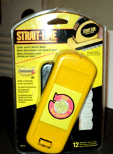 STRAIT-LINE LASER LEVEL Swivel Base (2003, Kit) BRAND NEW: 12 ADHESIVE STRIPS