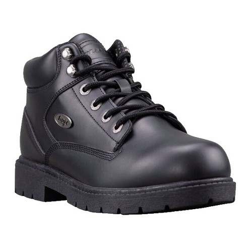 LUGZ Torque Oxblood/Black Perma Hide Flexastride Hiking Boot Men's