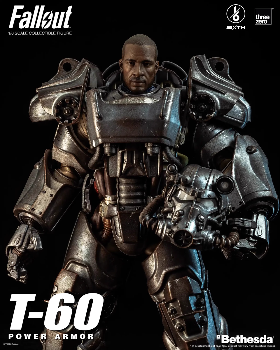 3A ThreeZero Fallout T-60 Power Armor 1/6 Action Figure 3Z08560W0