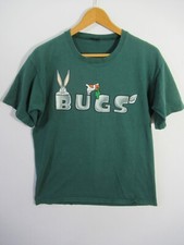 Vtg Distressed Looney Tunes Bugs Bunny Double Sided T Shirt Men Single Stitch