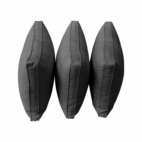 STYLE 3 Piped Trim Mattress Bolster Pillow for Daybed Porch Swing |COVERS ONLY| - Picture 42 of 170