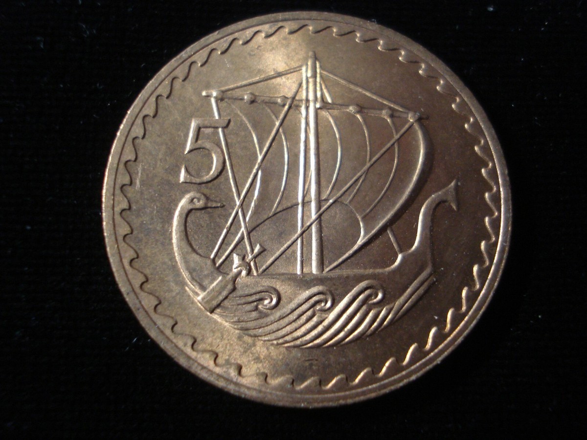 1963 cyprus kyttpiakh ahmokpatia kibris cumhuriyeti 5 mils 1960