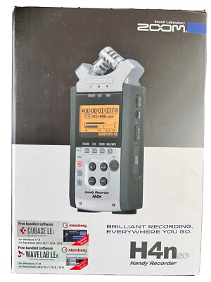 Zoom 2015 2020 Digital Multitrack Recorder H4Nsp H4Next Portable Field Audio X/Y