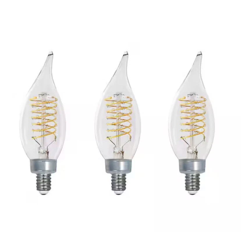 ECOSMART 7W 60W Replacement’s LED Dimmable E12 Candelabra Base 6 Pack- B11 - Image 2 of 2