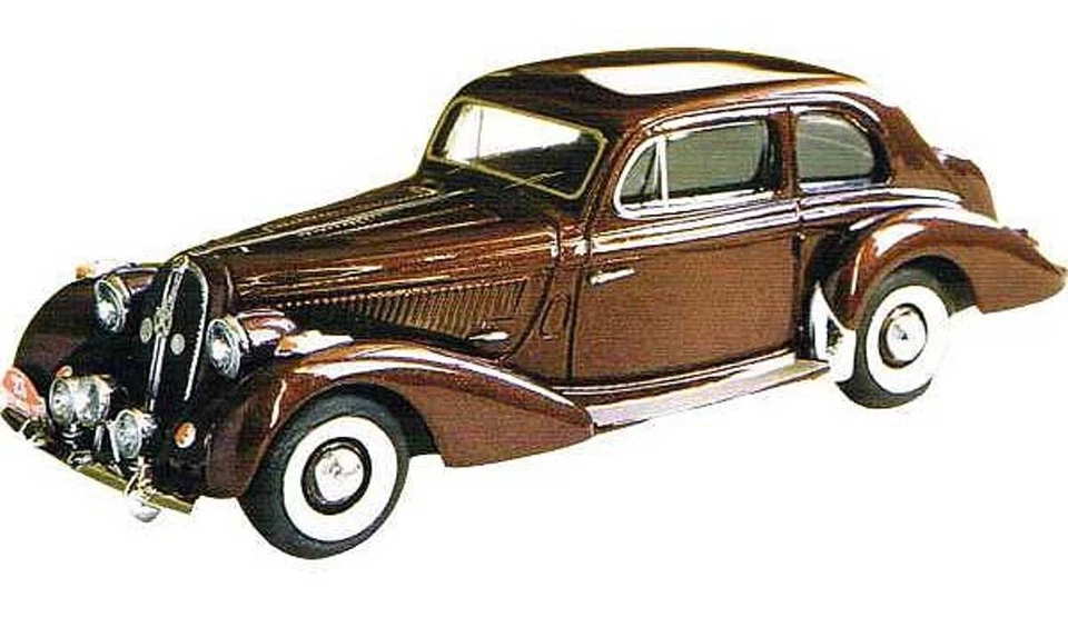 1-43 Hotchkiss 20CV Ty.GS Rally Montecarlo '50 Resin metal kit to built CCC 165 - Immagine 4 di 4