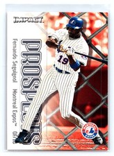 2000 Fleer Impact #161 Fernando Seguignol Prospect Montreal Expos