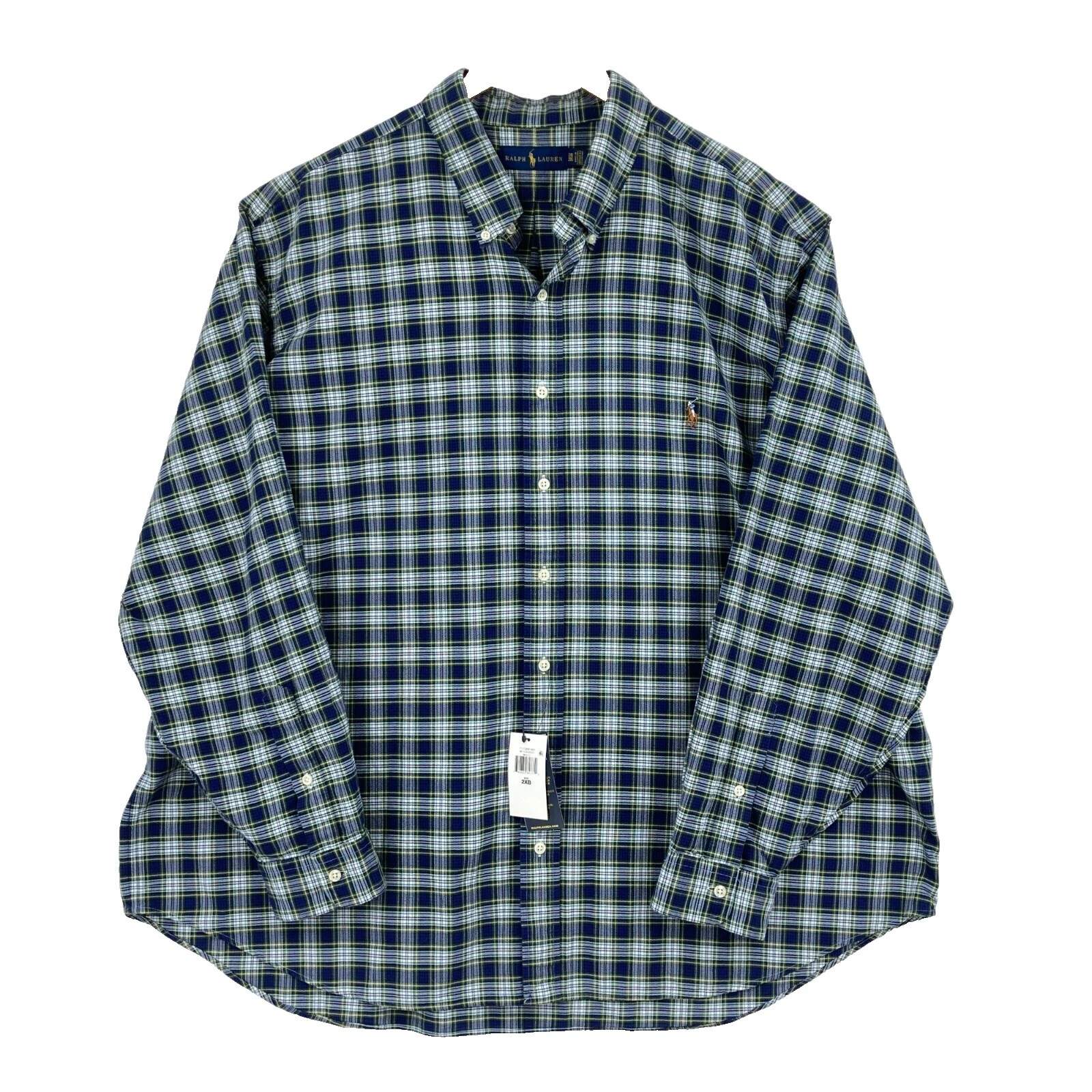 Ralph Lauren Long Sleeve Big & Tall Casual Button-Down Shirts for Men