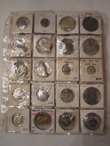 80 PINS & PENDANTS & COOL COLLECTIBLES - SOME STERLING & GF - METAL - LOT #11 - Picture 5 of 8